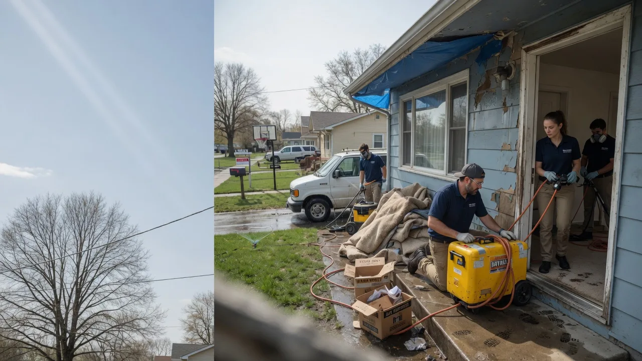 Basement Flood Cleanup in Poth, TX near me